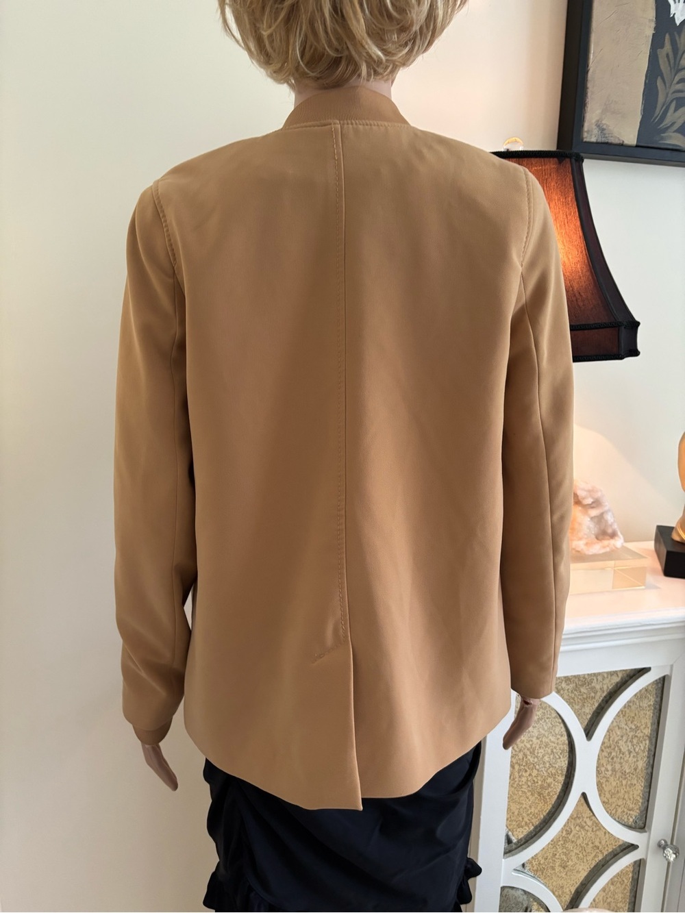 H&M Tan Zip-Front Jacket - Picture 7 of 12